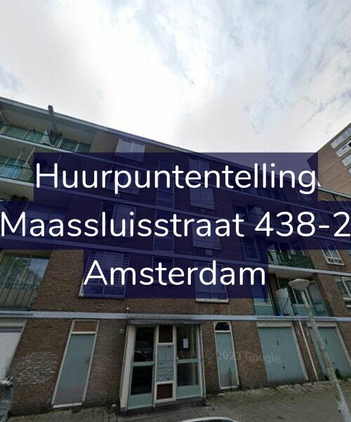 Foto gevel Huurpuntentelling voor Maassluisstraat 438-2, Amsterdam