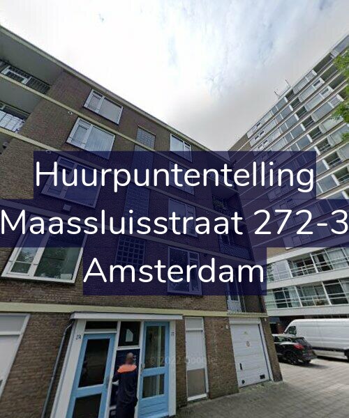 Foto gevel Huurpuntentelling voor Maassluisstraat 272-3, Amsterdam