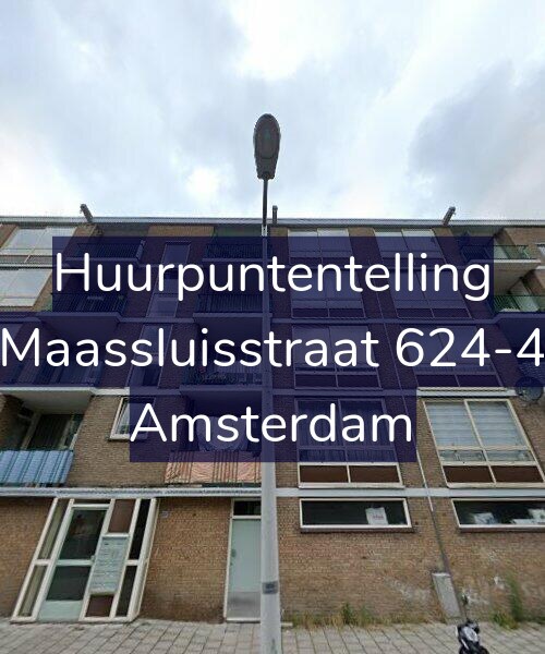 Foto gevel Huurpuntentelling voor Maassluisstraat 624-4, Amsterdam