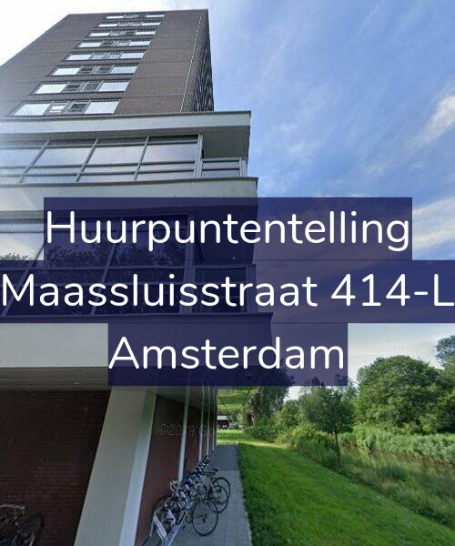 Foto gevel Huurpuntentelling voor Maassluisstraat 414-L, Amsterdam