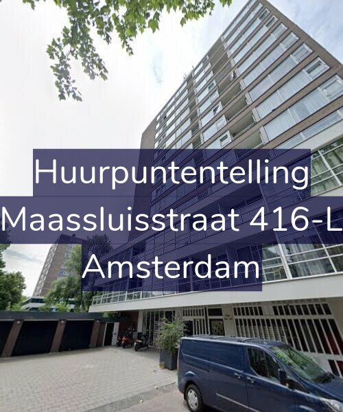 Foto gevel Huurpuntentelling voor Maassluisstraat 416-L, Amsterdam
