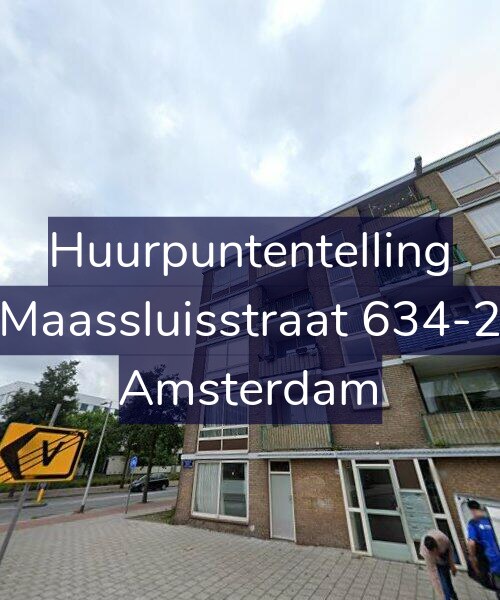 Foto gevel Huurpuntentelling voor Maassluisstraat 634-2, Amsterdam