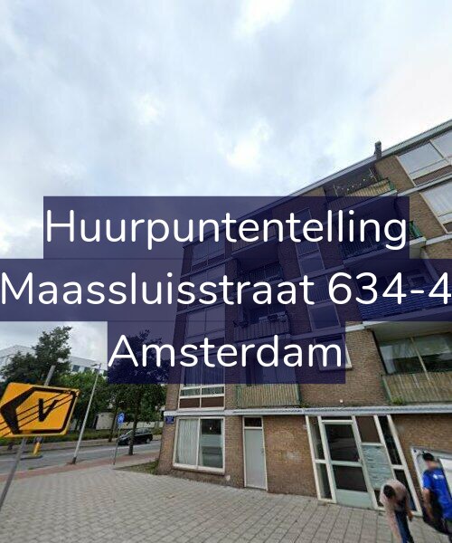 Foto gevel Huurpuntentelling voor Maassluisstraat 634-4, Amsterdam