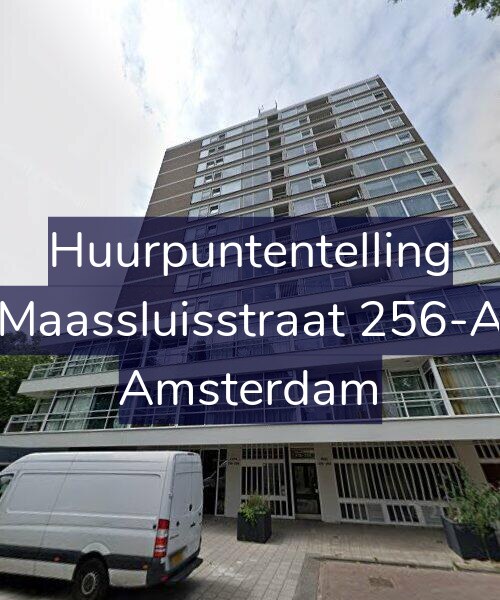 Foto gevel Huurpuntentelling voor Maassluisstraat 256-A, Amsterdam