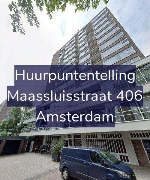Foto gevel Huurpuntentelling voor Maassluisstraat 406, Amsterdam
