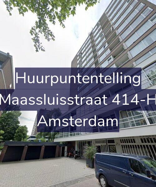 Foto gevel Huurpuntentelling voor Maassluisstraat 414-H, Amsterdam