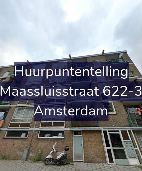 Foto gevel Huurpuntentelling voor Maassluisstraat 622-3, Amsterdam