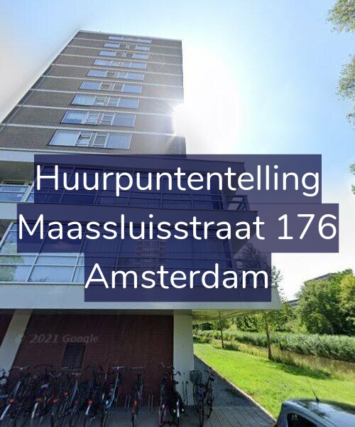 Foto gevel Huurpuntentelling voor Maassluisstraat 176, Amsterdam