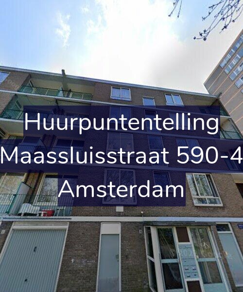 Foto gevel Huurpuntentelling voor Maassluisstraat 590-4, Amsterdam