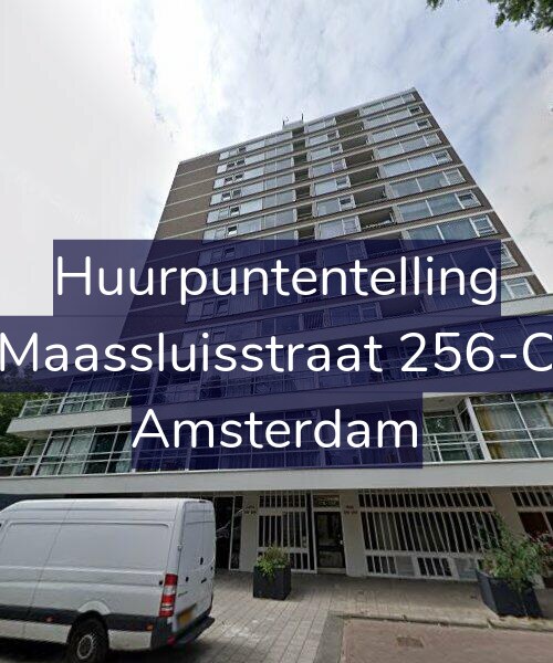 Foto gevel Huurpuntentelling voor Maassluisstraat 256-C, Amsterdam