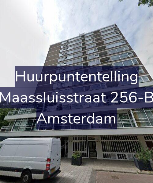 Foto gevel Huurpuntentelling voor Maassluisstraat 256-B, Amsterdam