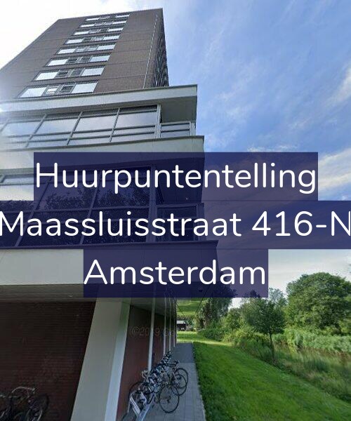 Foto gevel Huurpuntentelling voor Maassluisstraat 416-N, Amsterdam