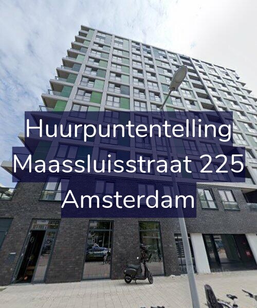 Foto gevel Huurpuntentelling voor Maassluisstraat 225, Amsterdam