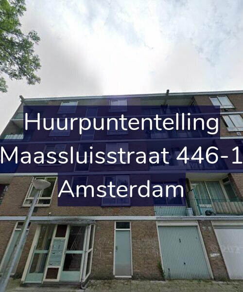 Foto gevel Huurpuntentelling voor Maassluisstraat 446-1, Amsterdam