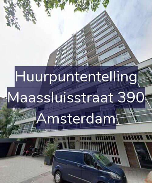 Foto gevel Huurpuntentelling voor Maassluisstraat 390, Amsterdam