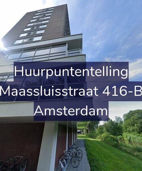 Foto gevel Huurpuntentelling voor Maassluisstraat 416-B, Amsterdam