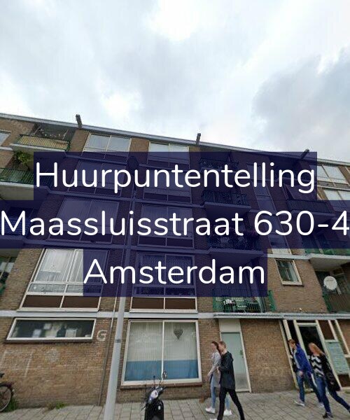 Foto gevel Huurpuntentelling voor Maassluisstraat 630-4, Amsterdam