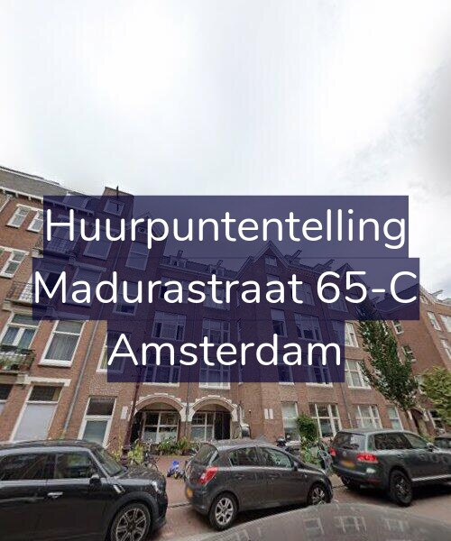Foto gevel Huurpuntentelling voor Madurastraat 65-C, Amsterdam