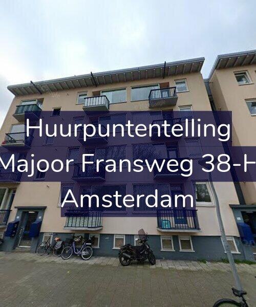 Foto gevel Huurpuntentelling voor Majoor Fransweg 38-H, Amsterdam