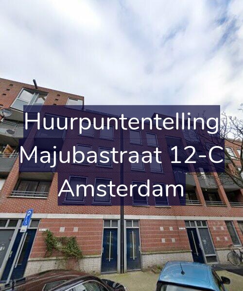Foto gevel Huurpuntentelling voor Majubastraat 12-C, Amsterdam