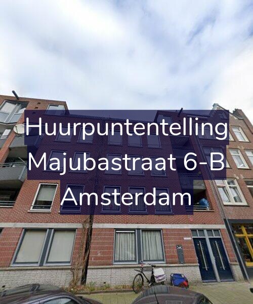 Foto gevel Huurpuntentelling voor Majubastraat 6-B, Amsterdam