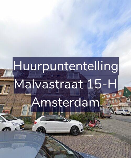 Foto gevel Huurpuntentelling voor Malvastraat 15-H, Amsterdam