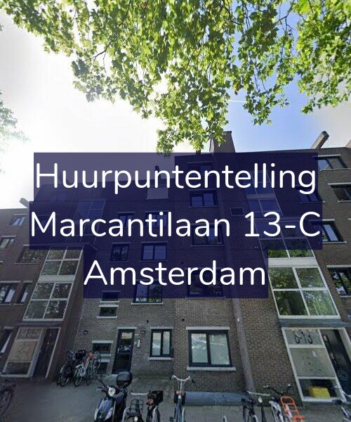 Foto gevel Huurpuntentelling voor Marcantilaan 13-C, Amsterdam