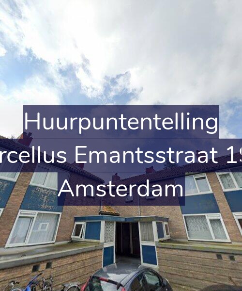 Foto gevel Huurpuntentelling voor Marcellus Emantsstraat 19-1, Amsterdam