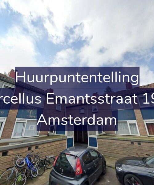 Foto gevel Huurpuntentelling voor Marcellus Emantsstraat 19-H, Amsterdam