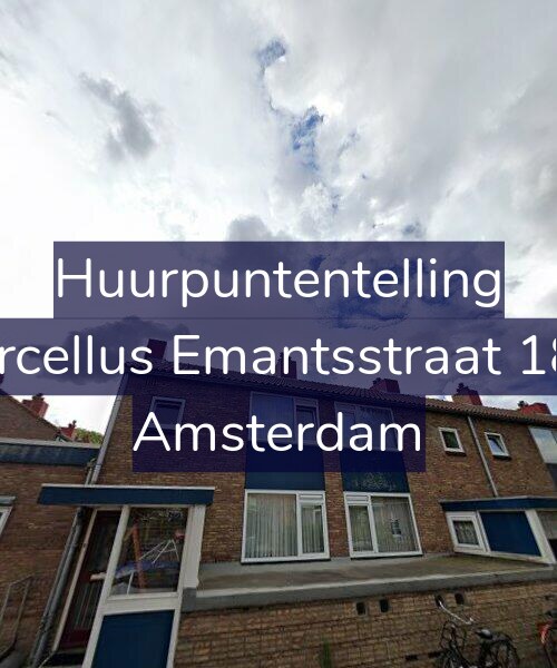 Foto gevel Huurpuntentelling voor Marcellus Emantsstraat 18-1, Amsterdam