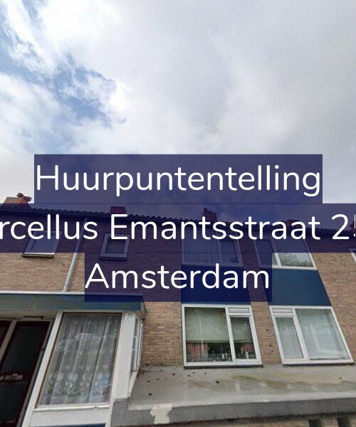 Foto gevel Huurpuntentelling voor Marcellus Emantsstraat 25-1, Amsterdam