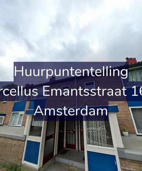 Foto gevel Huurpuntentelling voor Marcellus Emantsstraat 16-H, Amsterdam