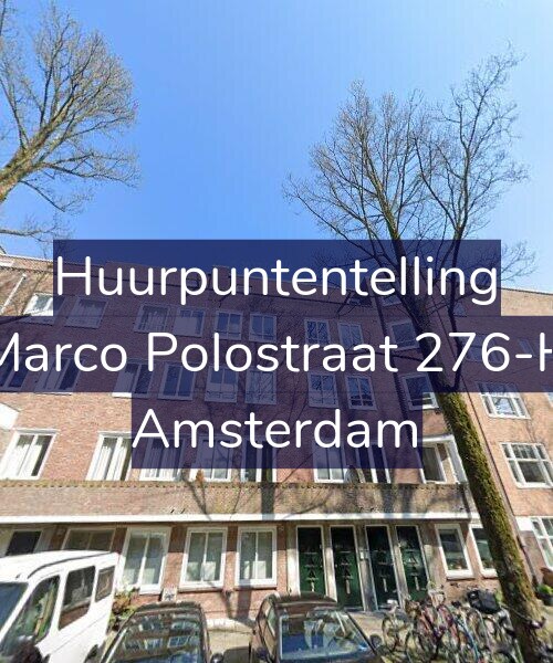 Foto gevel Huurpuntentelling voor Marco Polostraat 276-H, Amsterdam