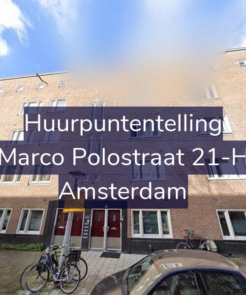 Foto gevel Huurpuntentelling voor Marco Polostraat 21-H, Amsterdam