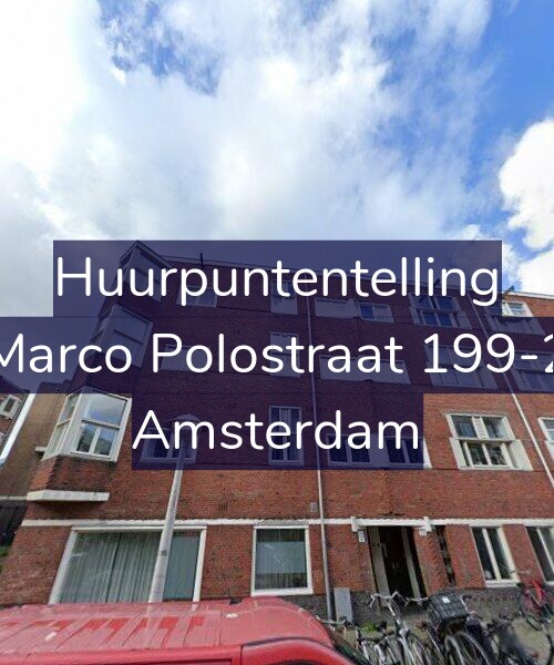 Foto gevel Huurpuntentelling voor Marco Polostraat 199-2, Amsterdam