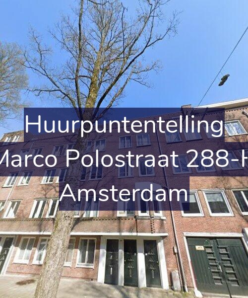 Foto gevel Huurpuntentelling voor Marco Polostraat 288-H, Amsterdam