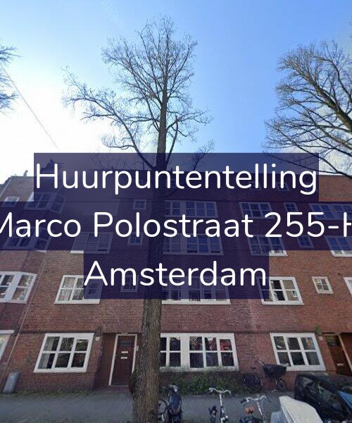 Foto gevel Huurpuntentelling voor Marco Polostraat 255-H, Amsterdam