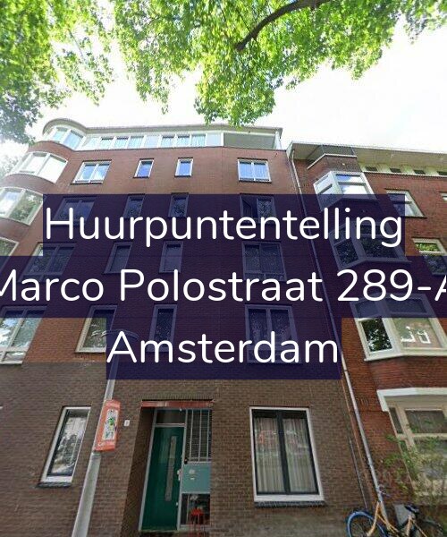 Foto gevel Huurpuntentelling voor Marco Polostraat 289-A, Amsterdam