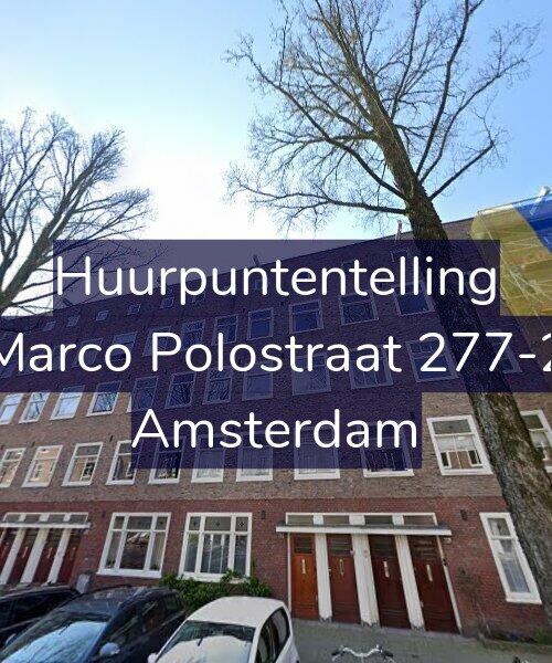 Foto gevel Huurpuntentelling voor Marco Polostraat 277-2, Amsterdam