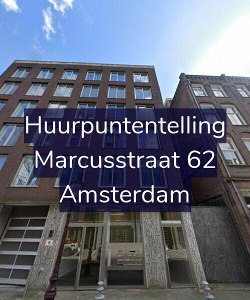 Foto gevel Huurpuntentelling voor Marcusstraat 62, Amsterdam