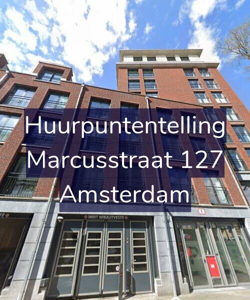 Foto gevel Huurpuntentelling voor Marcusstraat 127, Amsterdam