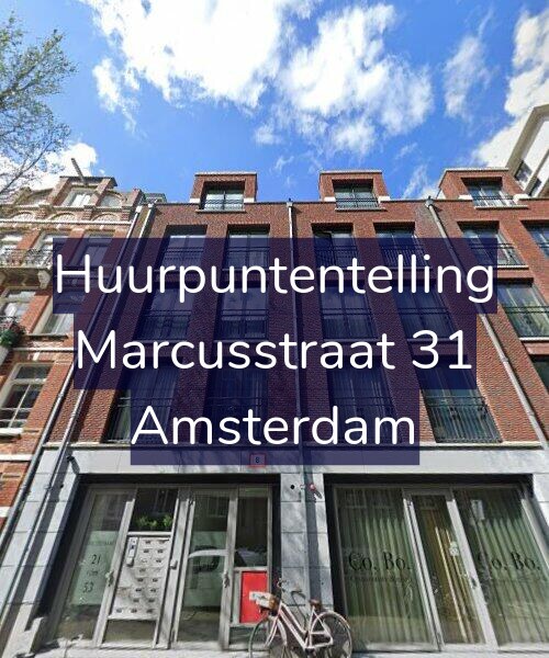 Foto gevel Huurpuntentelling voor Marcusstraat 31, Amsterdam