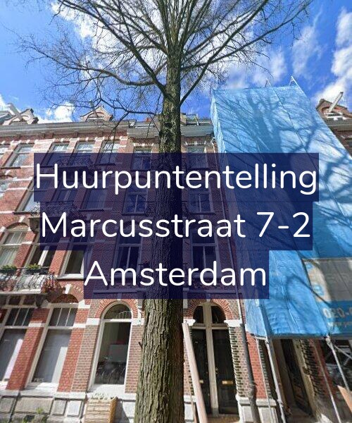 Foto gevel Huurpuntentelling voor Marcusstraat 7-2, Amsterdam