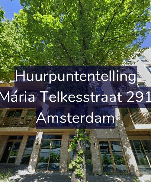 Foto gevel Huurpuntentelling voor Mária Telkesstraat 291, Amsterdam