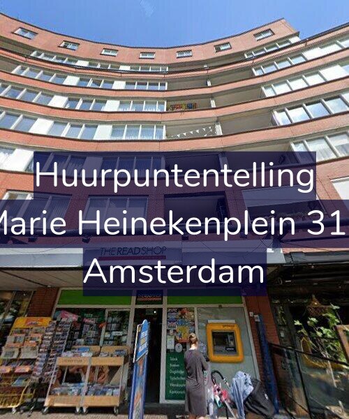 Foto gevel Huurpuntentelling voor Marie Heinekenplein 311, Amsterdam