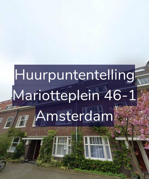 Foto gevel Huurpuntentelling voor Mariotteplein 46-1, Amsterdam