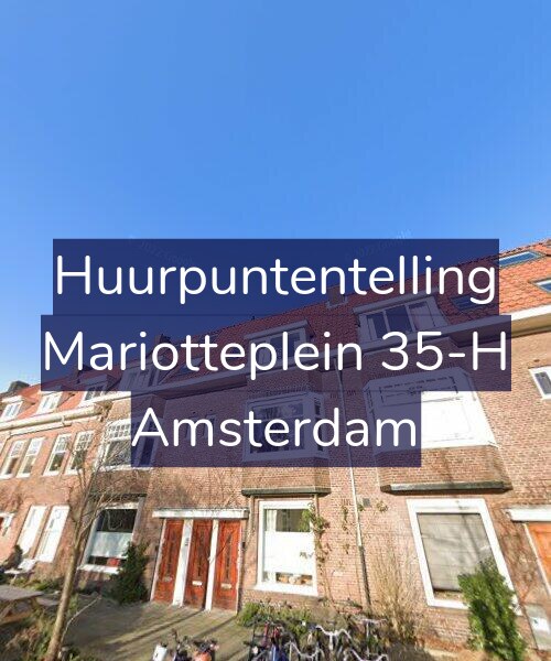 Foto gevel Huurpuntentelling voor Mariotteplein 35-H, Amsterdam