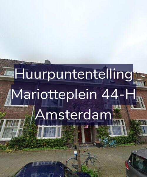 Foto gevel Huurpuntentelling voor Mariotteplein 44-H, Amsterdam