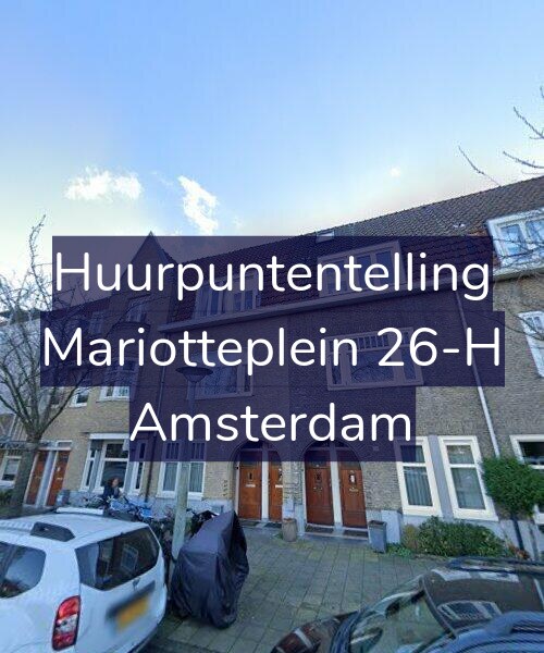 Foto gevel Huurpuntentelling voor Mariotteplein 26-H, Amsterdam