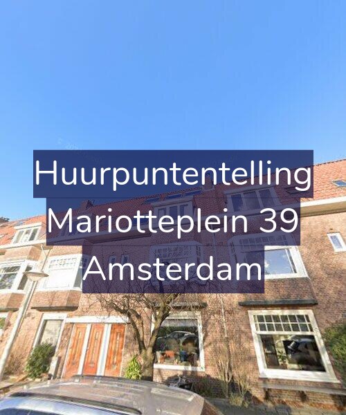 Foto gevel Huurpuntentelling voor Mariotteplein 39, Amsterdam